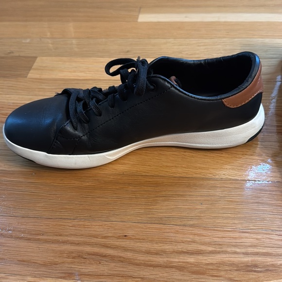 Cole Haan GrandPrø Tennis Sneakers Black 9 - Picture 3 of 5